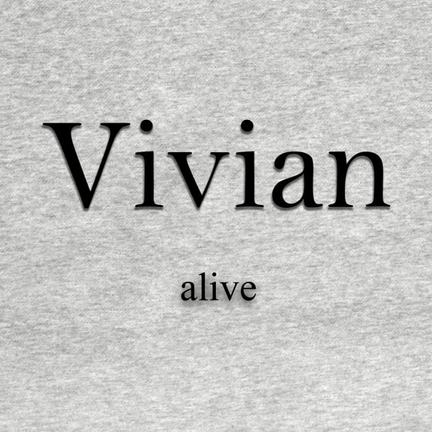 Vivian Name meaning by Demonic cute cat